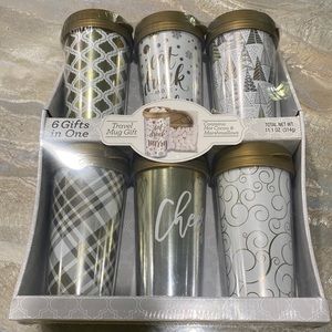 Christmas Houdini Travel Mugs set